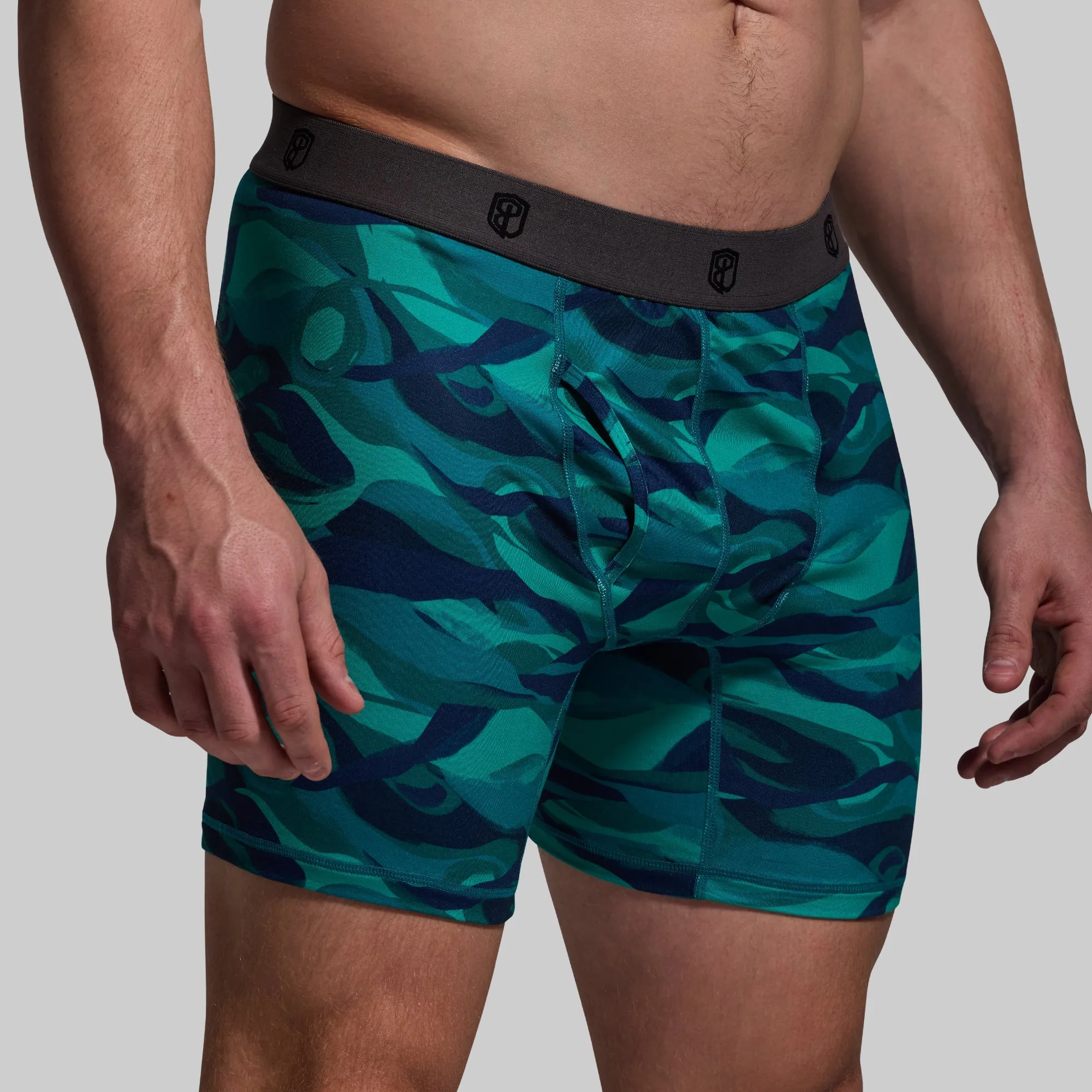 Ball Paradise Boxer Brief (Tidepool)