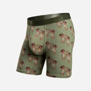 BN3TH CLASSIC BOXER BRIEF - HULA DANCERS GREEN