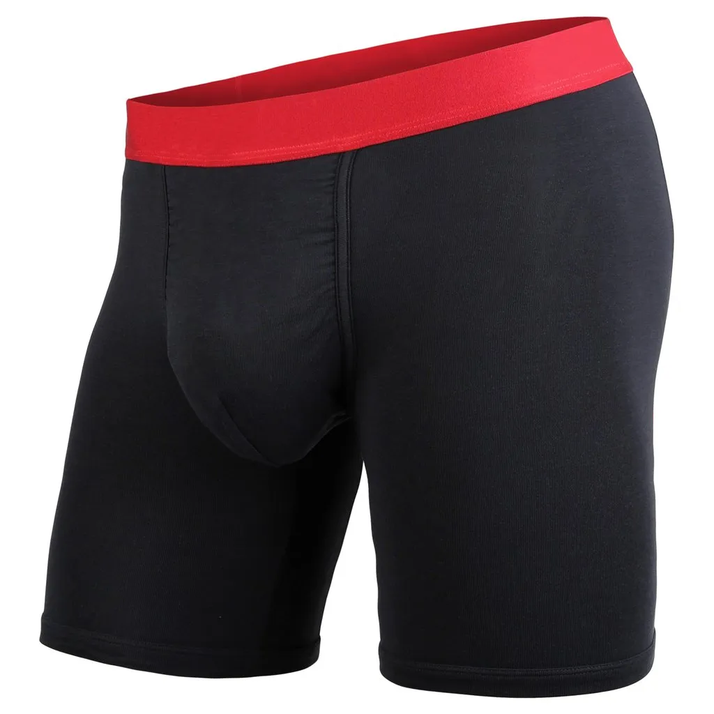 BN3TH Classic Lite Boxer Solid Black/Crimson