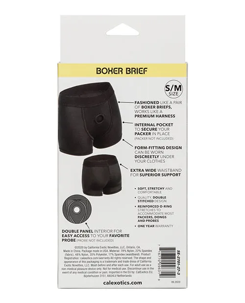 Boundless Boxer Brief Harness Black