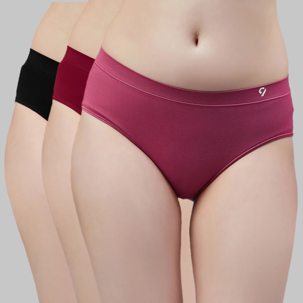 C9 Airwear Seamless Basic Underwear Panty for Female - Pack of 3