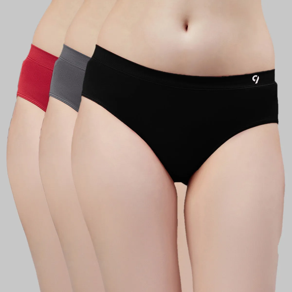 C9 Airwear Seamless Women's Brief Combo - Pack Of 3