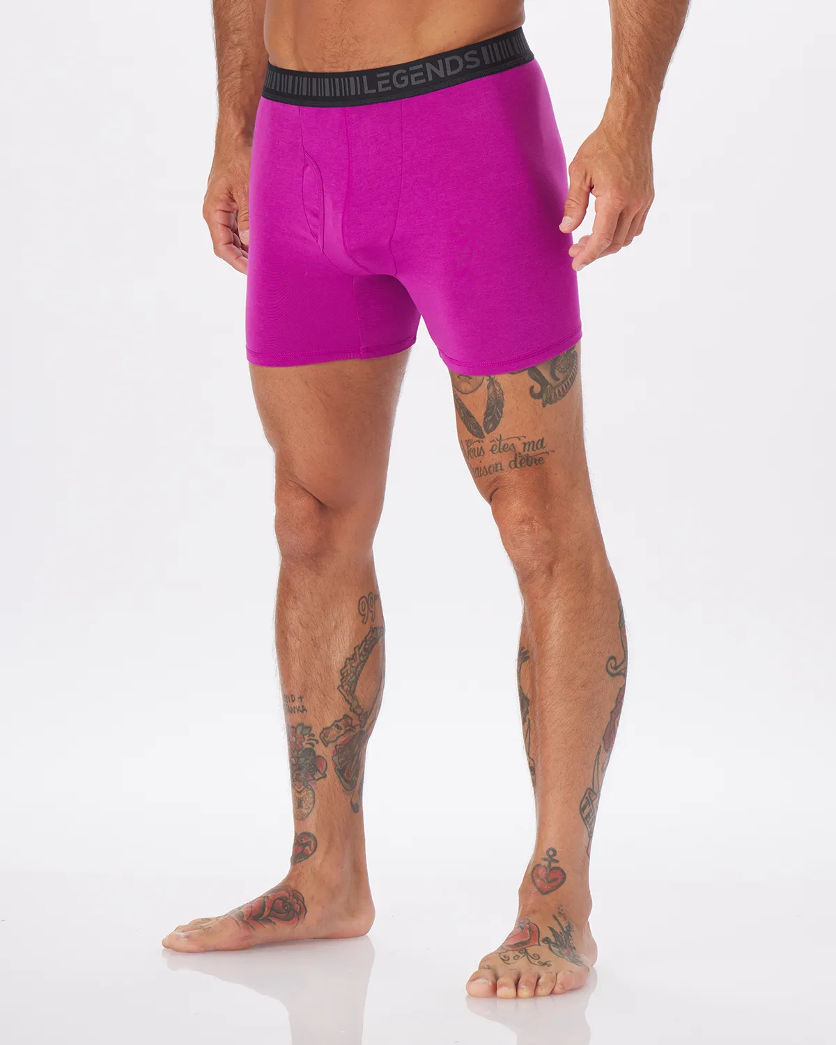 Camwood Boxer Brief Purple Tide