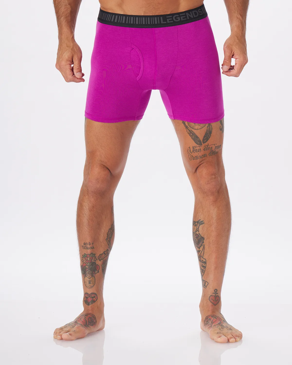 Camwood Boxer Brief Purple Tide