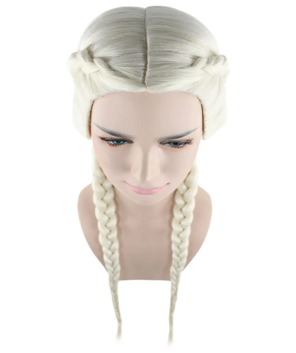 Celebrity Womens Boxer Braid Wig | Blonde Celebrity Wig | Premium Breathable Capless Cap