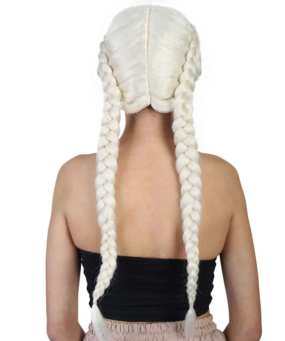 Celebrity Womens Boxer Braid Wig | Blonde Celebrity Wig | Premium Breathable Capless Cap