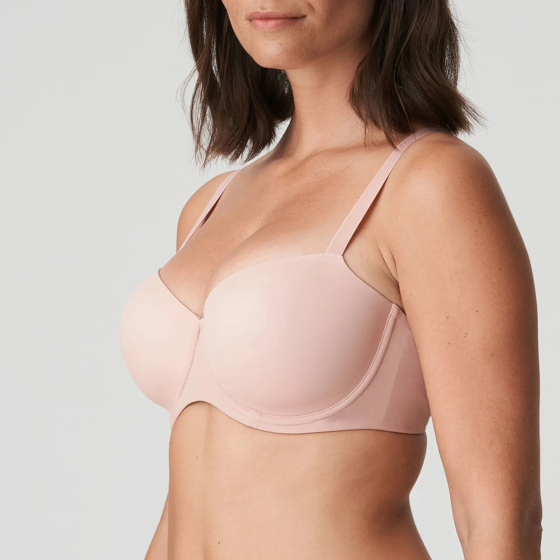 Figuras Padded Balcony Bra In Powder Rose - PrimaDonna