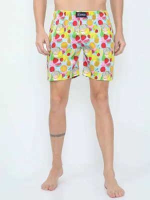 Fruits Digital Printed Men's Boxer