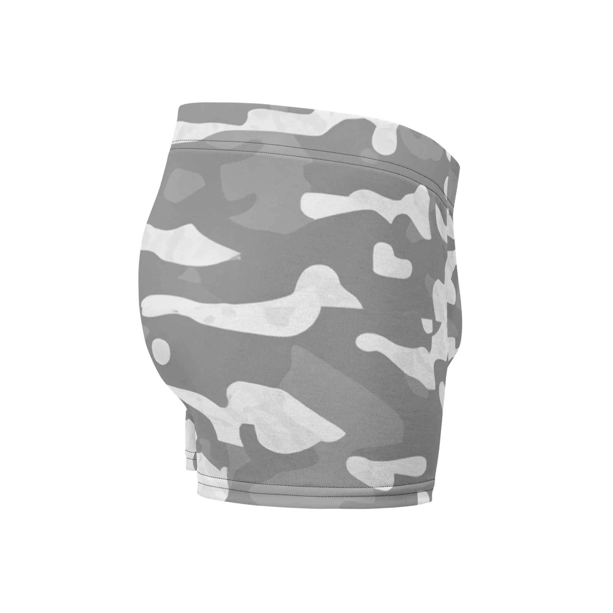 Grey Camo Boxer Briefs