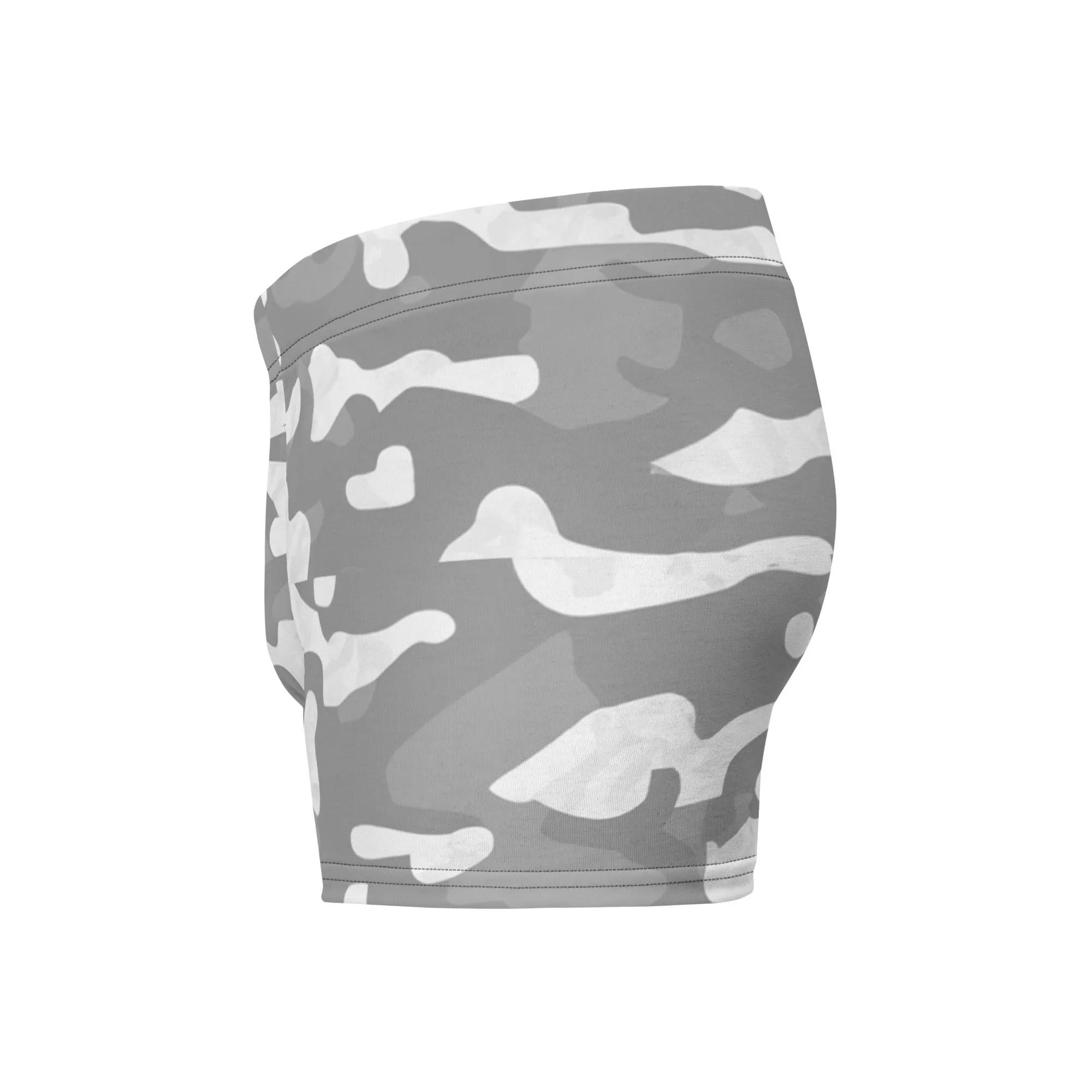 Grey Camo Boxer Briefs