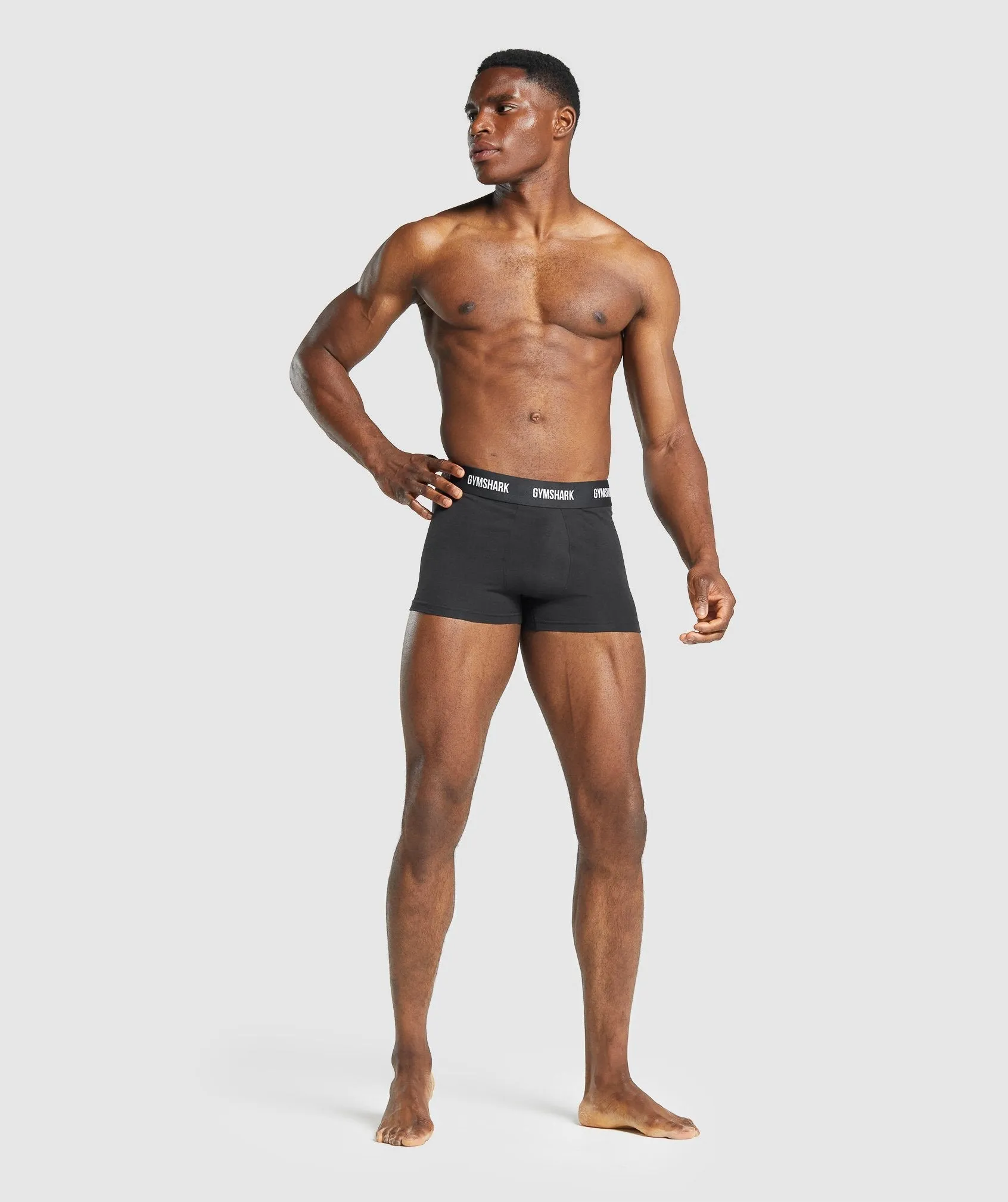 Gymshark Trunk 2pk - Black