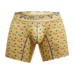 Male Basics Hipster Mid Thigh Boxer Brief Radiance Yellow