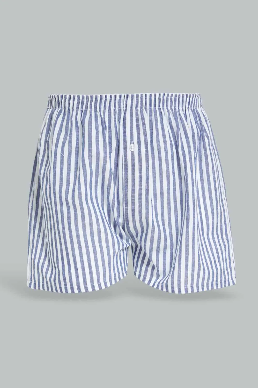 Men Blue Boxer Short Set (2Piece)