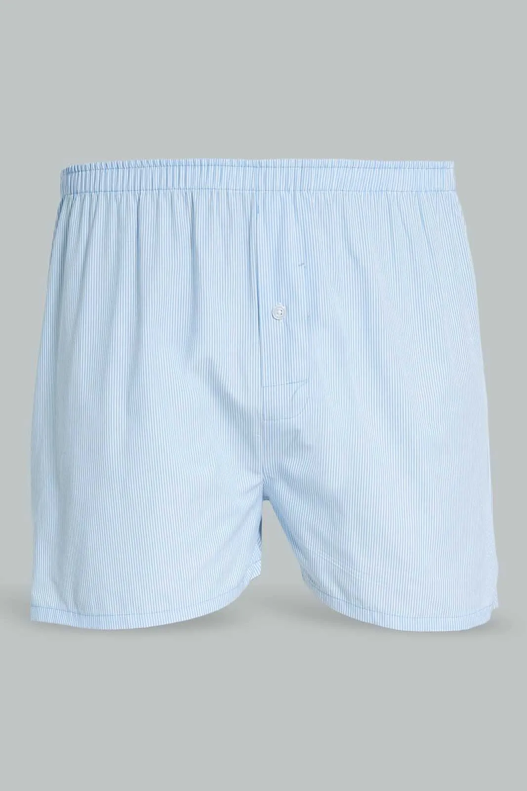 Men  Blue Boxers Short Set (2 Piece)