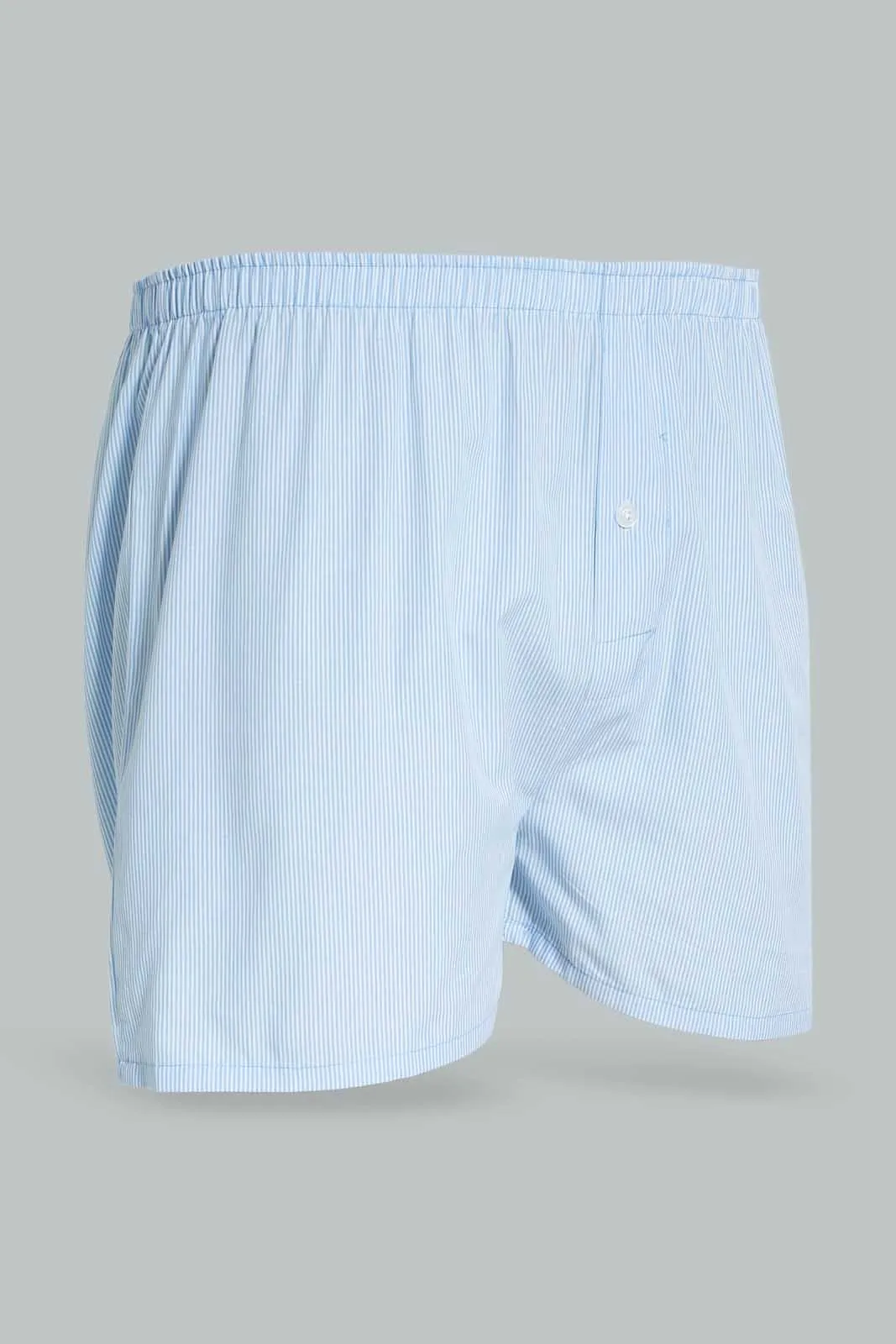 Men  Blue Boxers Short Set (2 Piece)