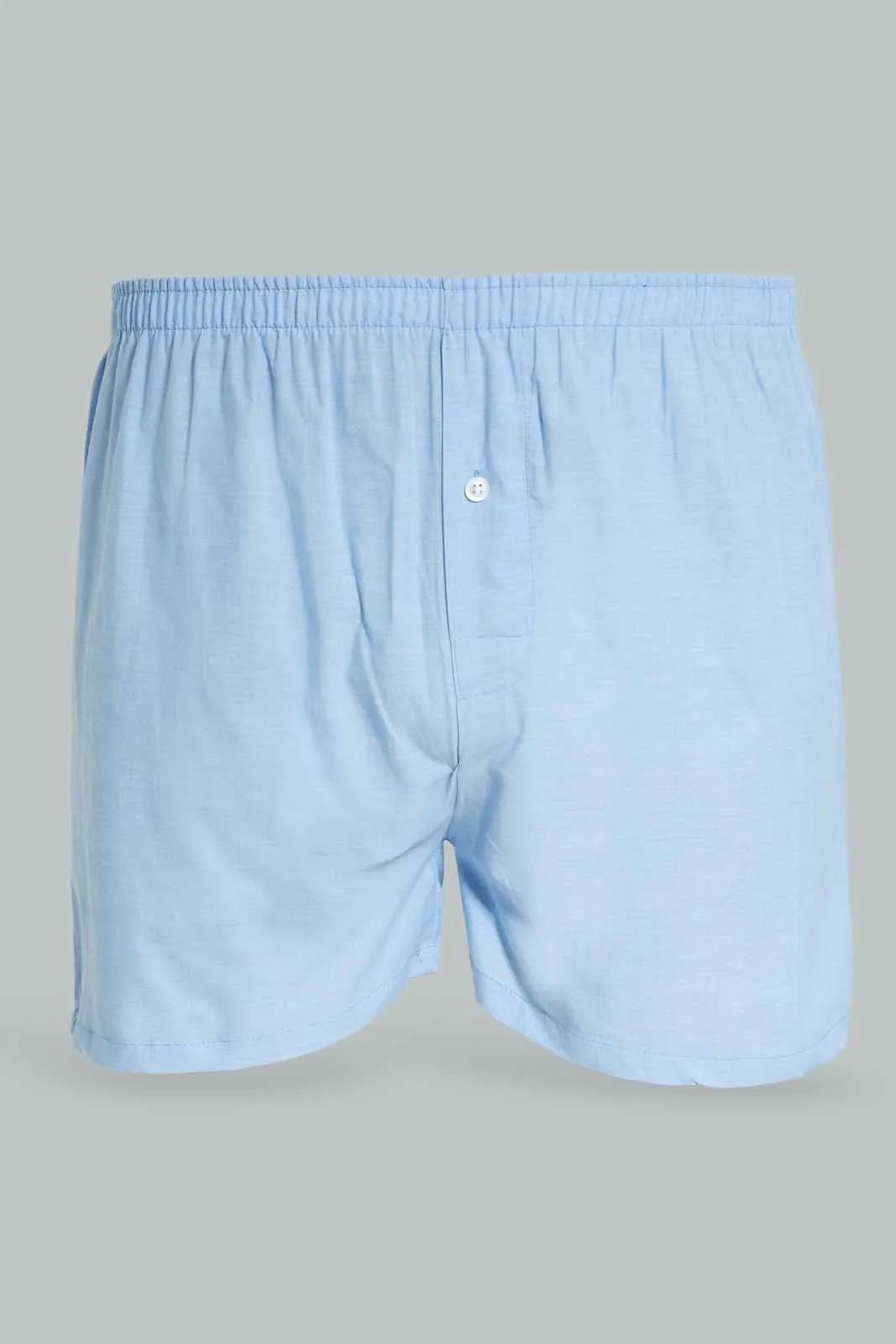 Men  Blue Boxers Short Set (2 Piece)