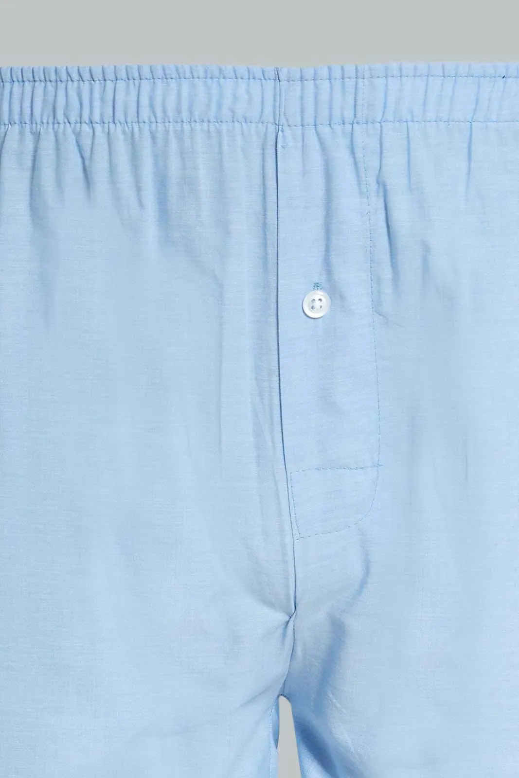 Men  Blue Boxers Short Set (2 Piece)