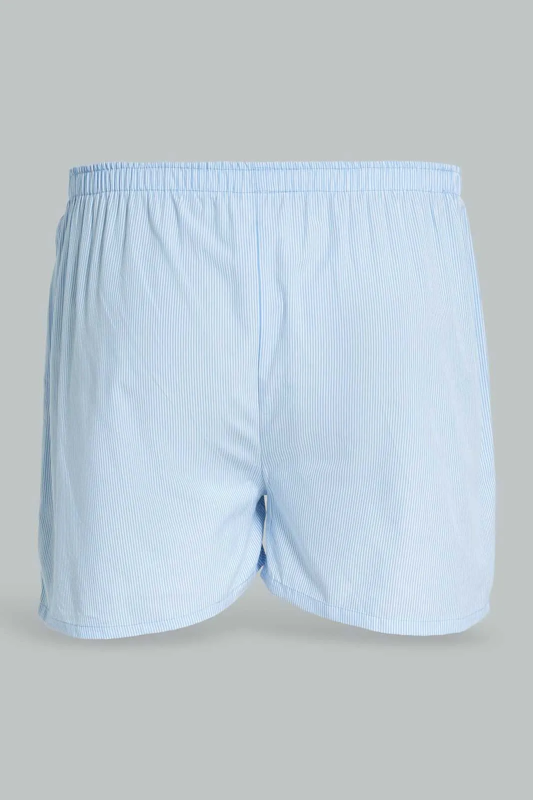 Men  Blue Boxers Short Set (2 Piece)