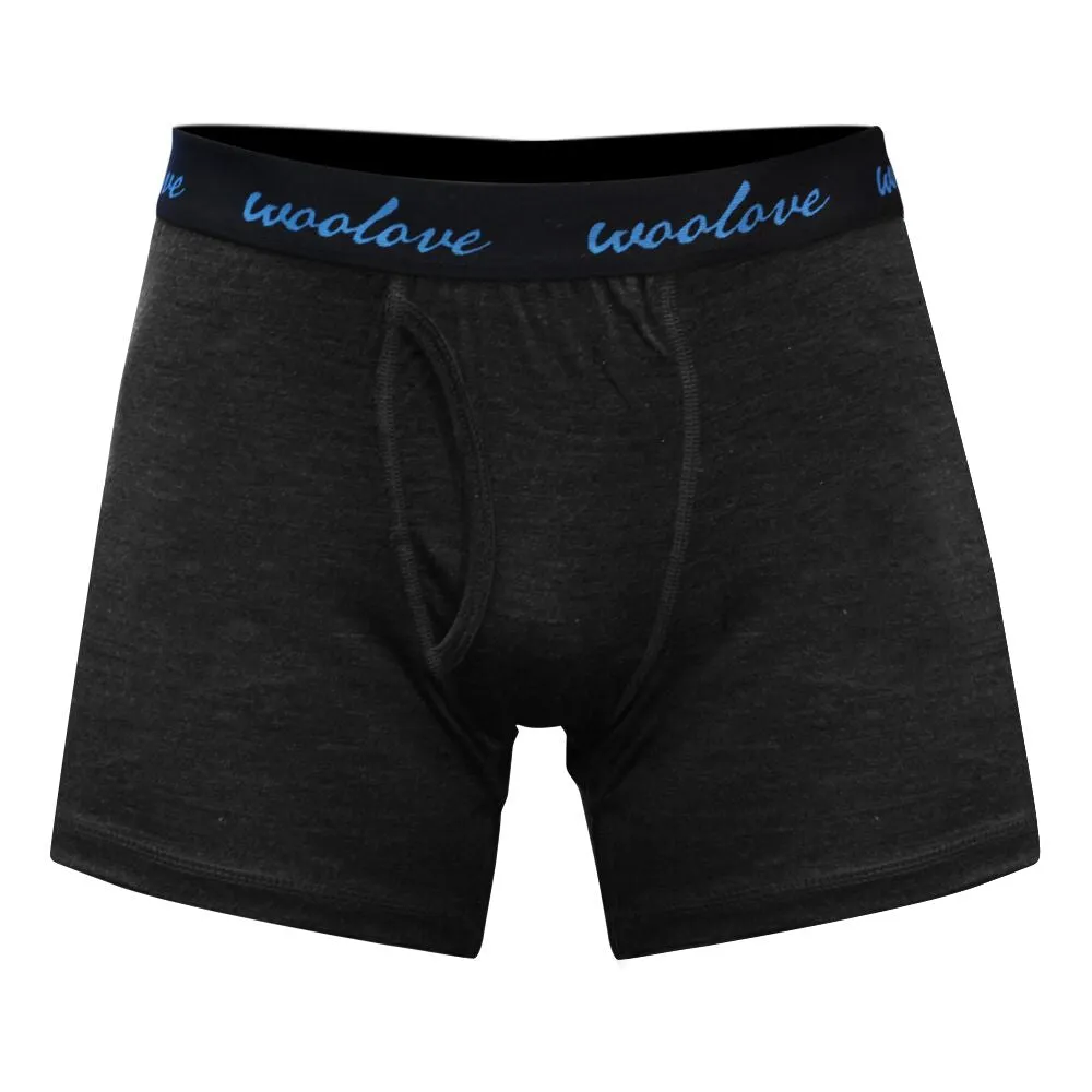 Men's 100% Merino Wool Boxer Brief Underwear