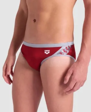 Men's Arena Icons Swim Briefs Panel