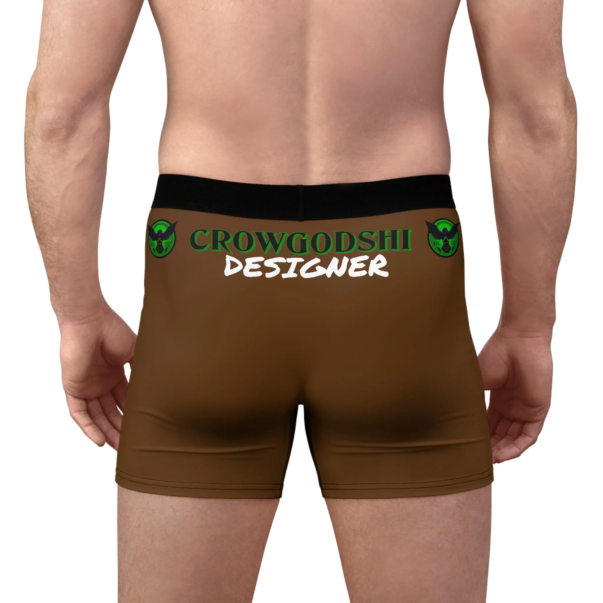 Men's Brown CD Est.1979 Boxer Briefs