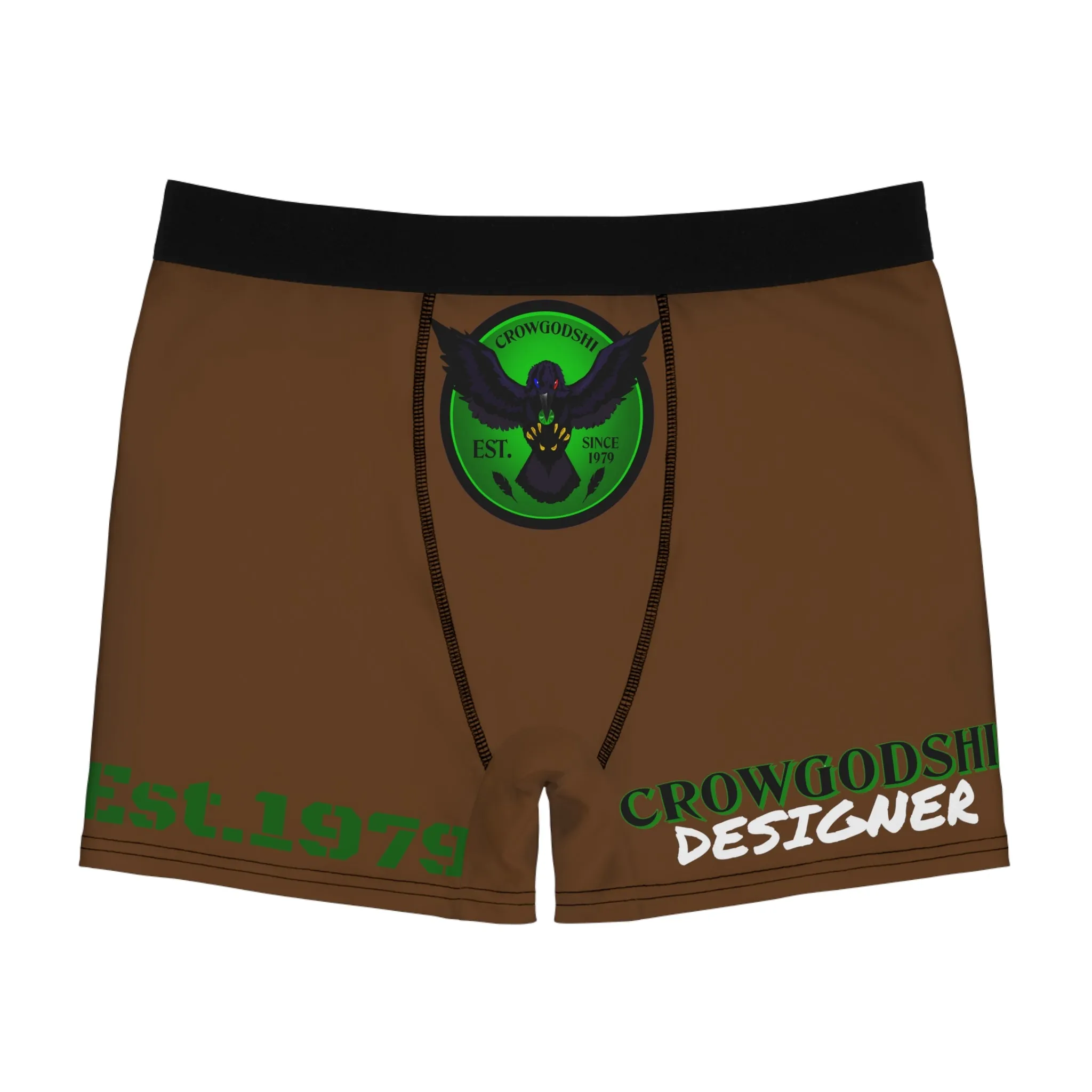 Men's Brown CD Est.1979 Boxer Briefs