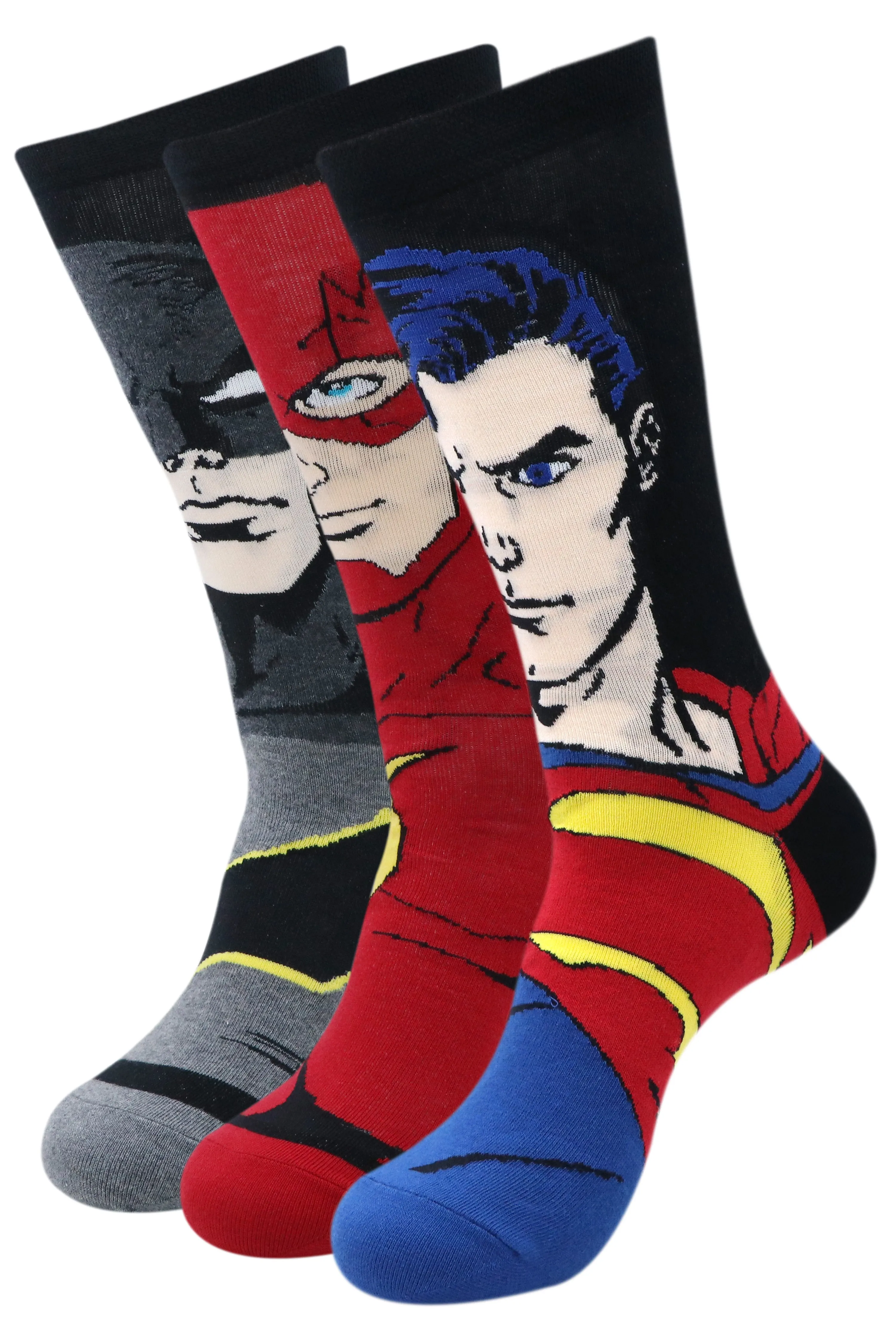 Men's Justice League | Superman Theme Gift Box | Socks, Boxer and Cap | Officially Licensed