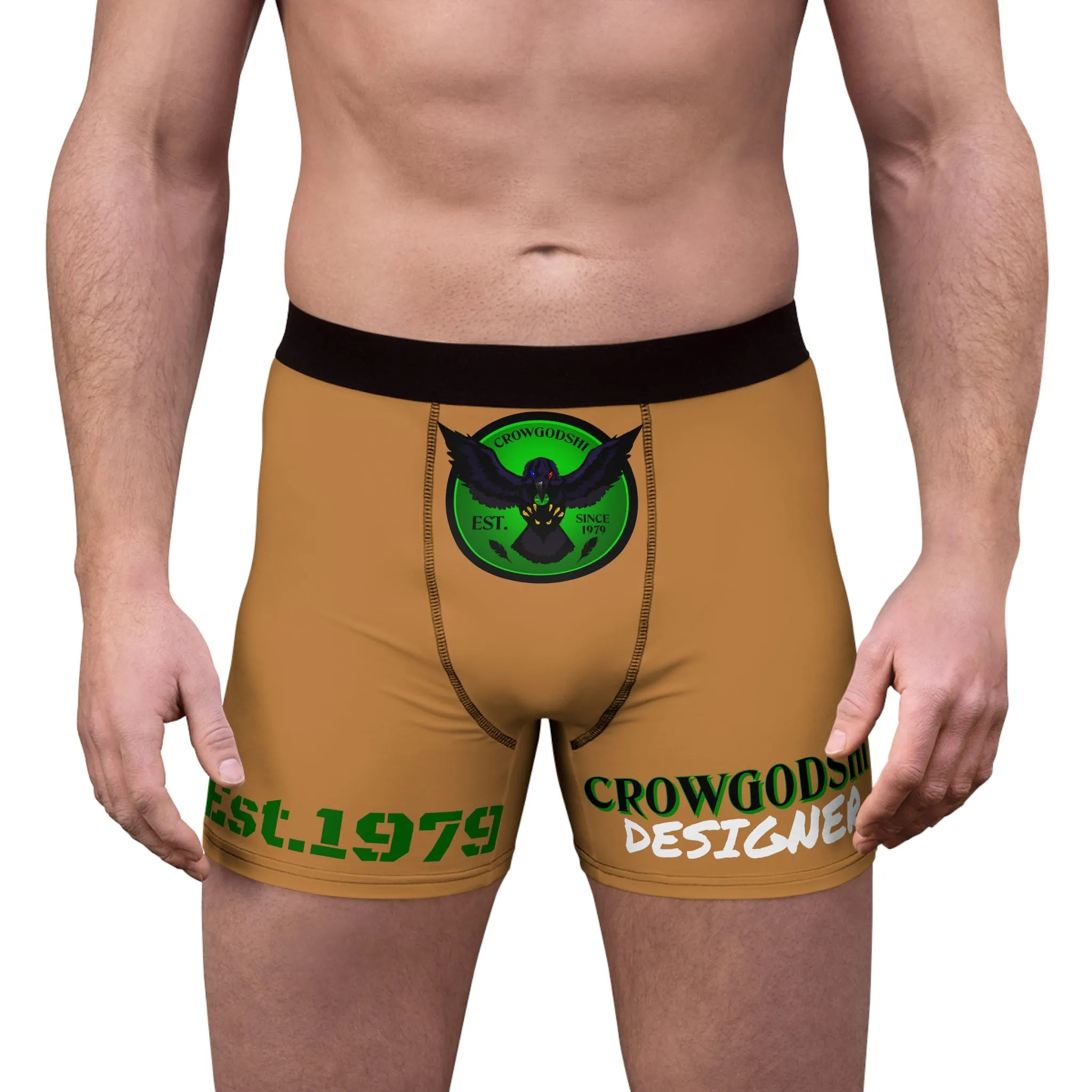 Men's Light Brown CD Est.1979 Boxer Briefs