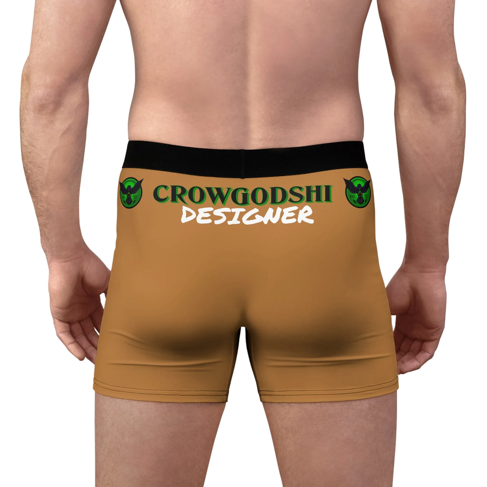 Men's Light Brown CD Est.1979 Boxer Briefs