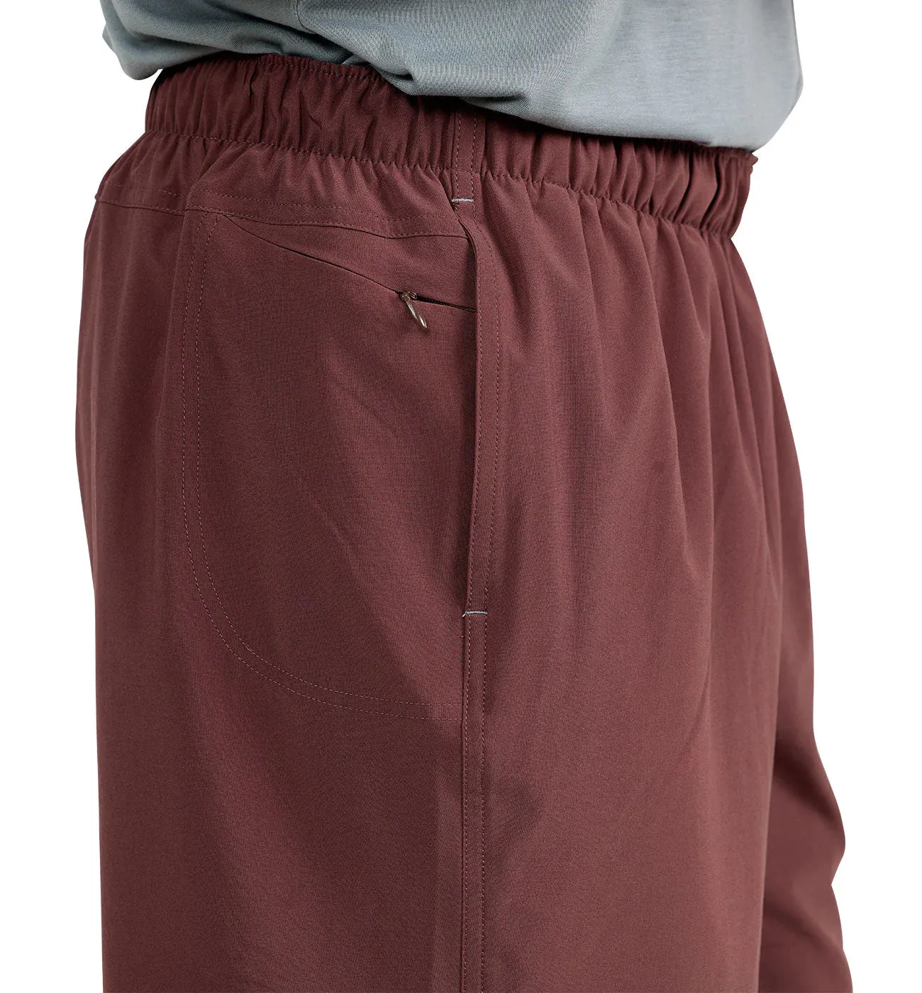 Men's Lined Breeze Short – 7" - Garnet