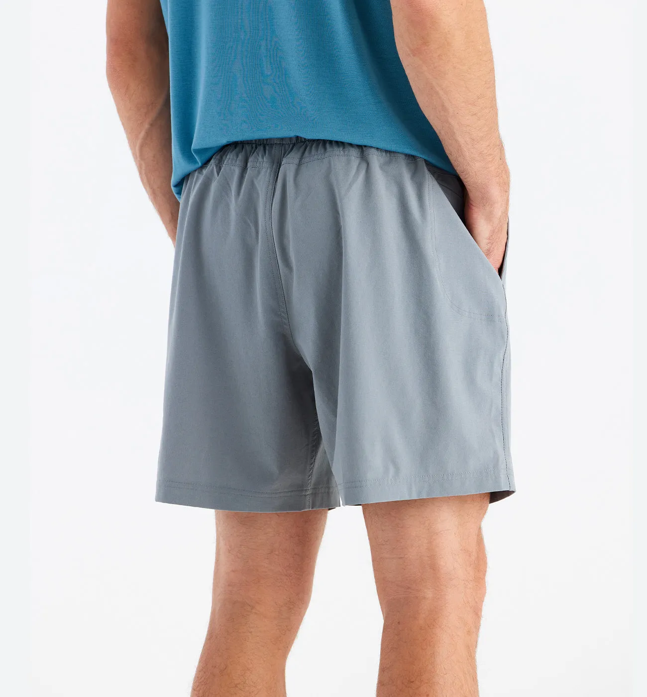 Men's Lined Breeze Short – 7" - Slate