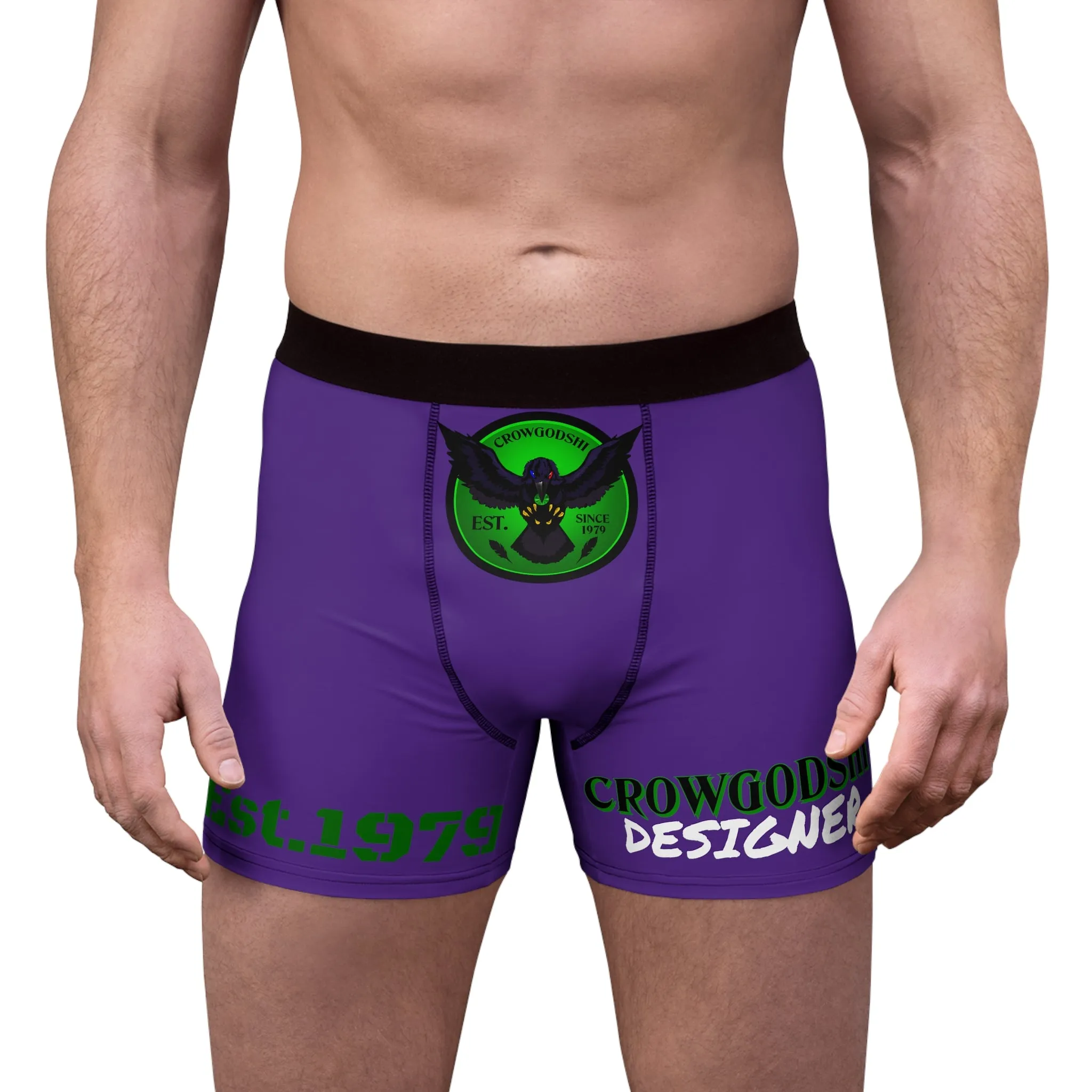 Men's Purple CD Est.1979 Boxer Briefs