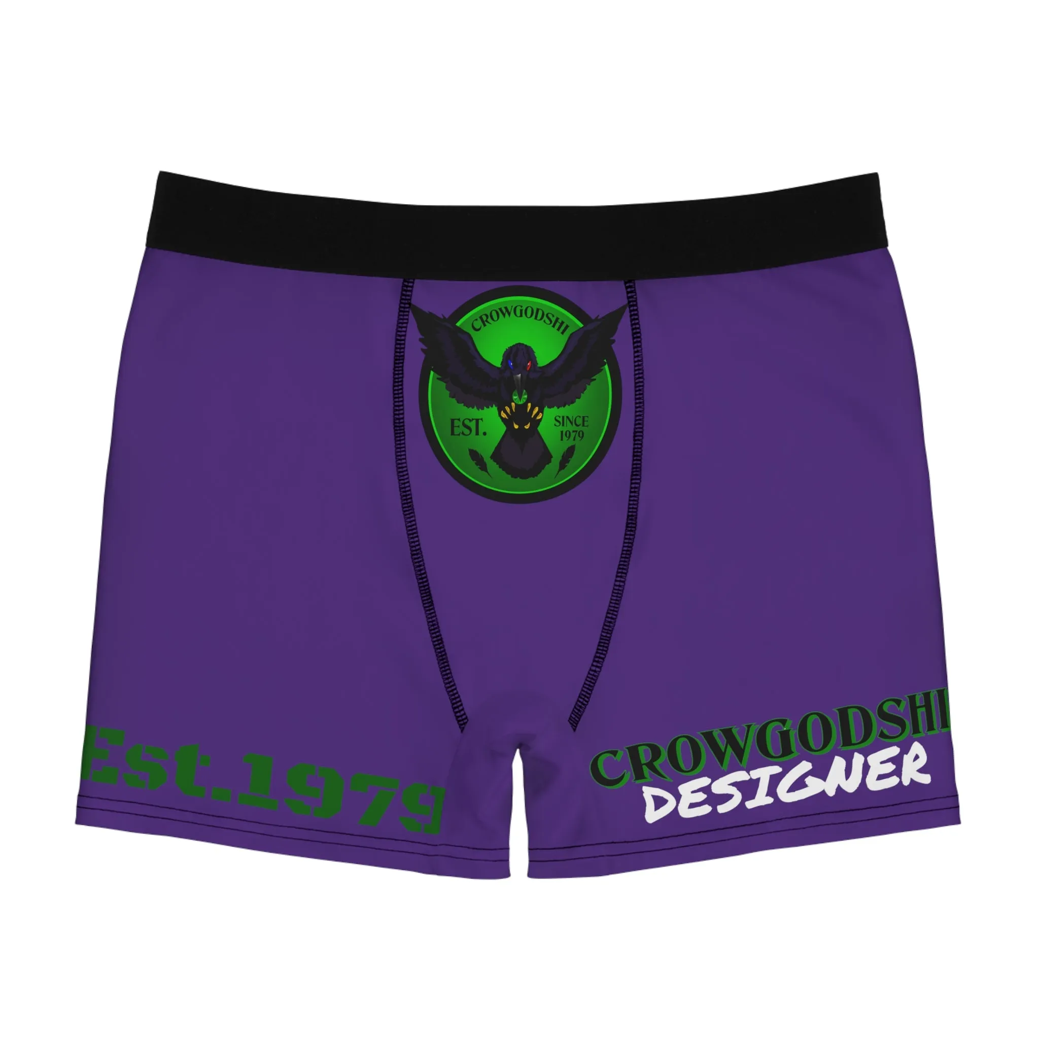 Men's Purple CD Est.1979 Boxer Briefs