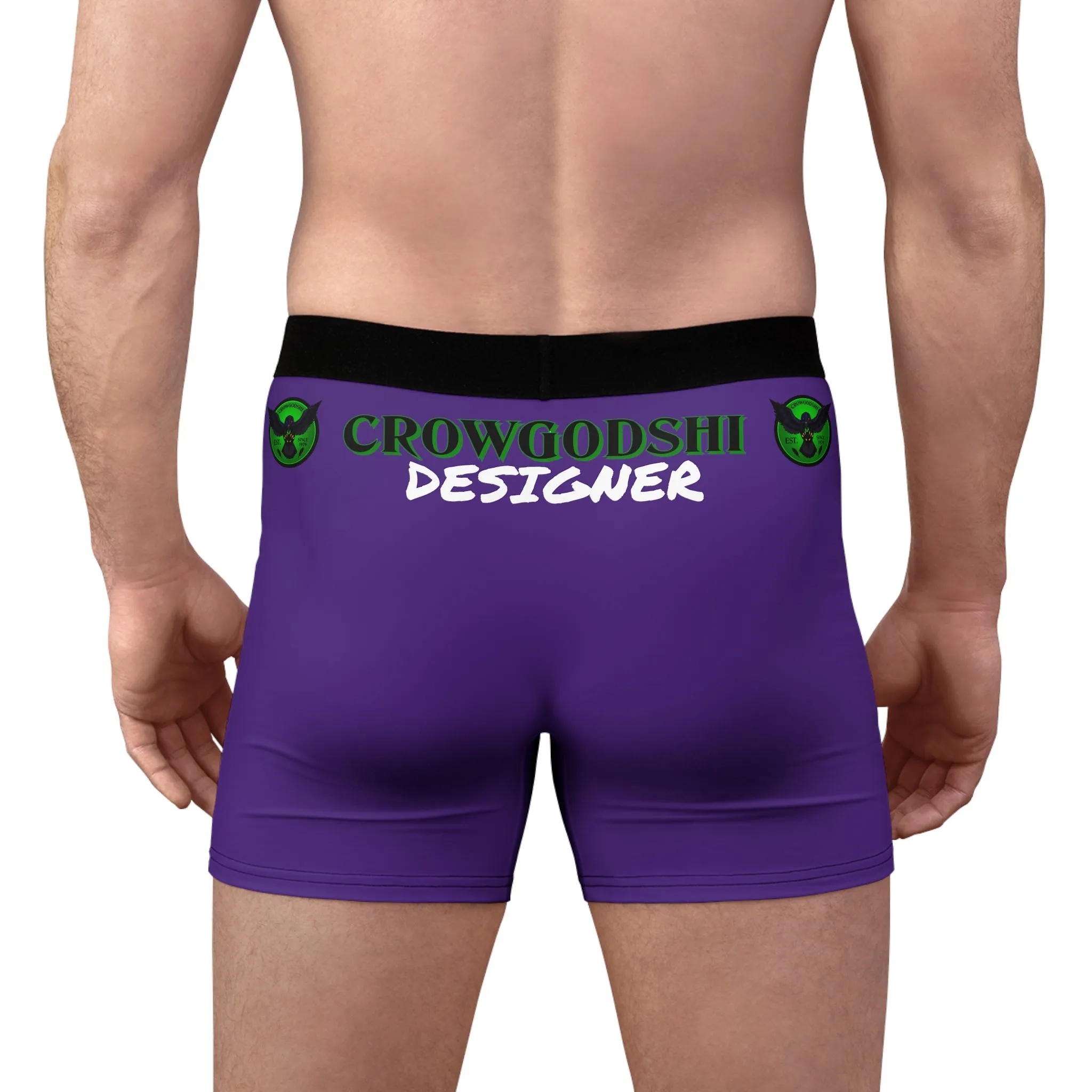 Men's Purple CD Est.1979 Boxer Briefs