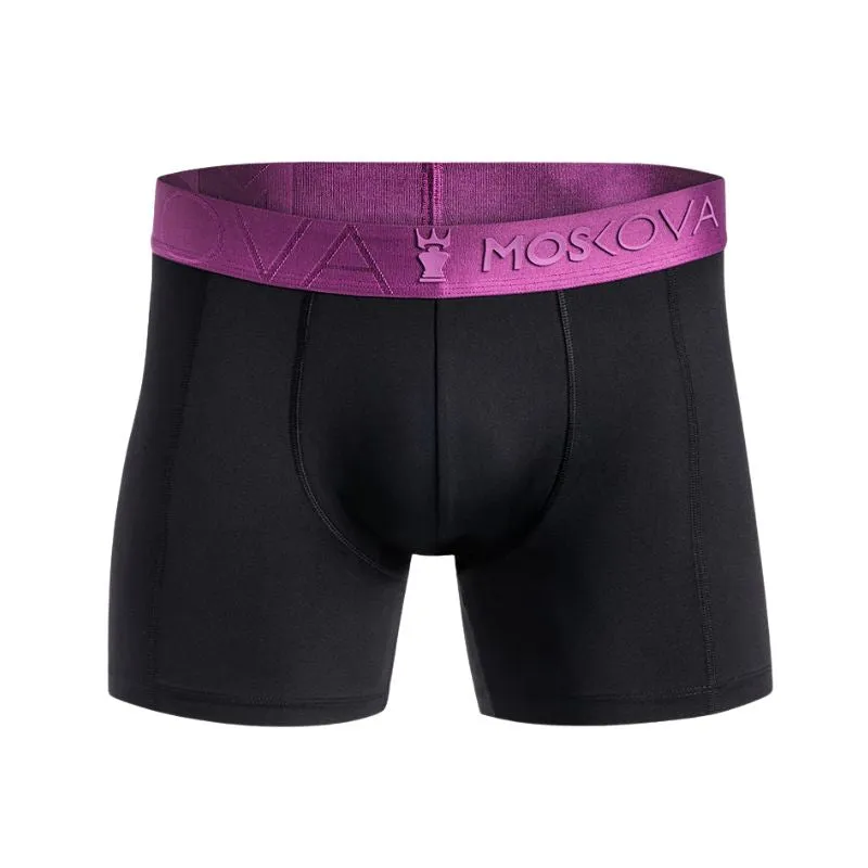 MOSKOVA BOXER M2 Cotton BJJ Dry(Small-XLarge) Black Purple