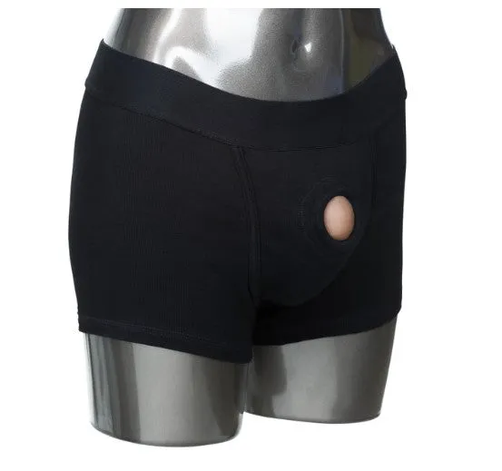 Packer Gear Boxer Brief - Large/XLarge (Black)