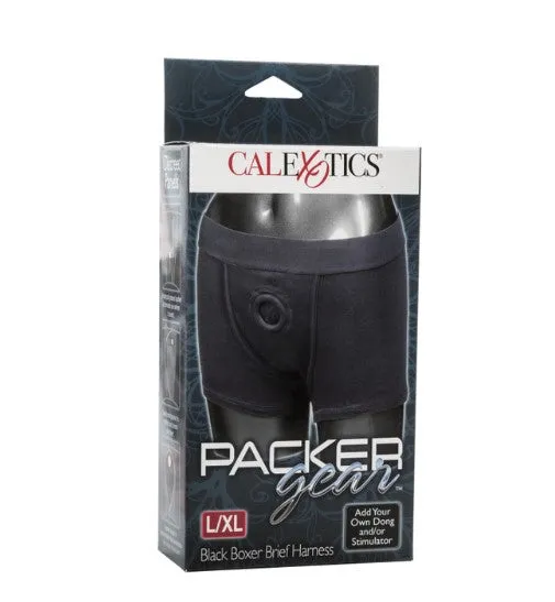 Packer Gear Boxer Brief - Large/XLarge (Black)