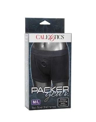 Packer Gear Boxer Brief - Medium/Large (Black)