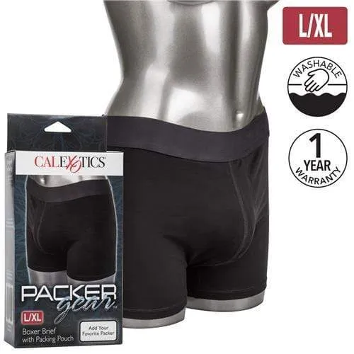 Packer Gear Boxer Brief With Packing Pouch L/XL