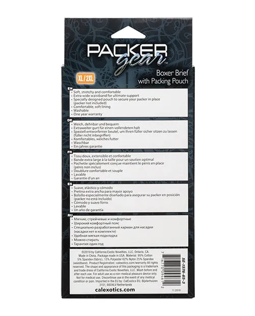 Packer Gear Boxer Brief With Packing Pouch