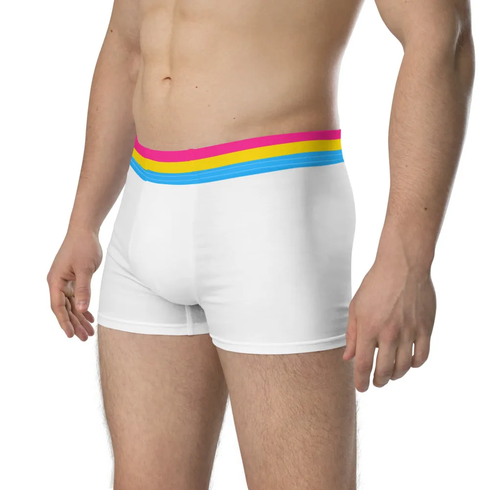 Pansexual Flag Trim Boxer Briefs