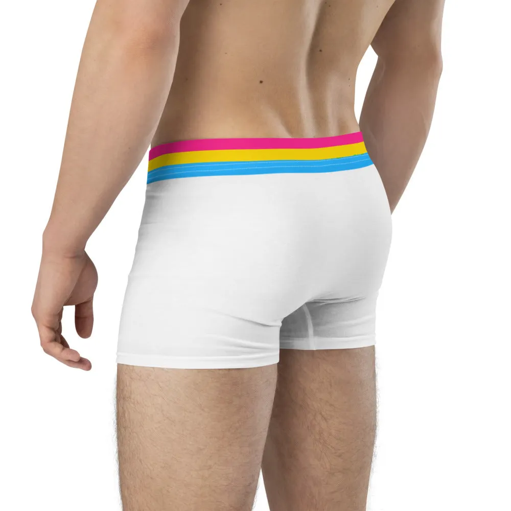 Pansexual Flag Trim Boxer Briefs