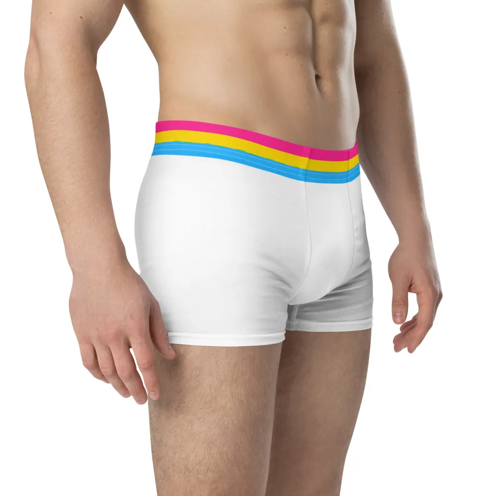 Pansexual Flag Trim Boxer Briefs