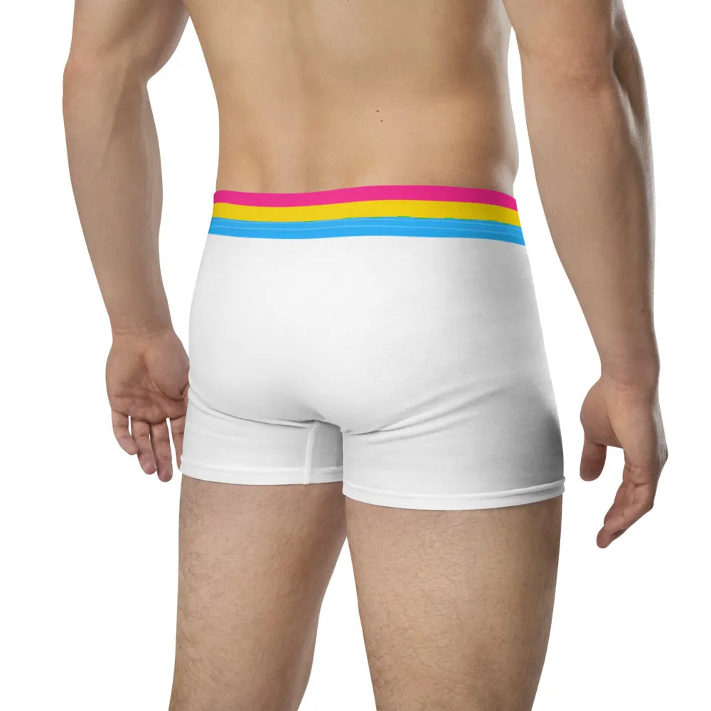 Pansexual Flag Trim Boxer Briefs