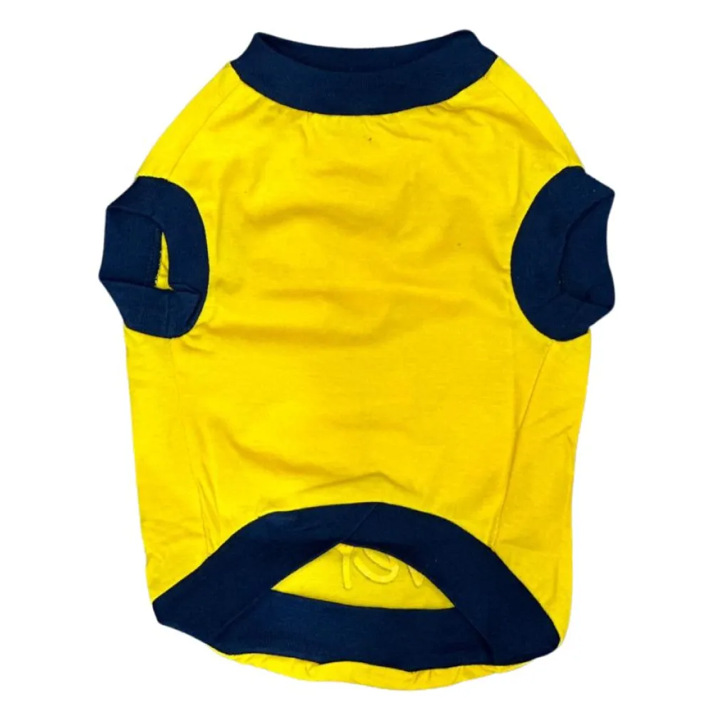 Pet Set Go Coolest Kid Ever Sleeveless T-shirt for Dogs (Yellow)