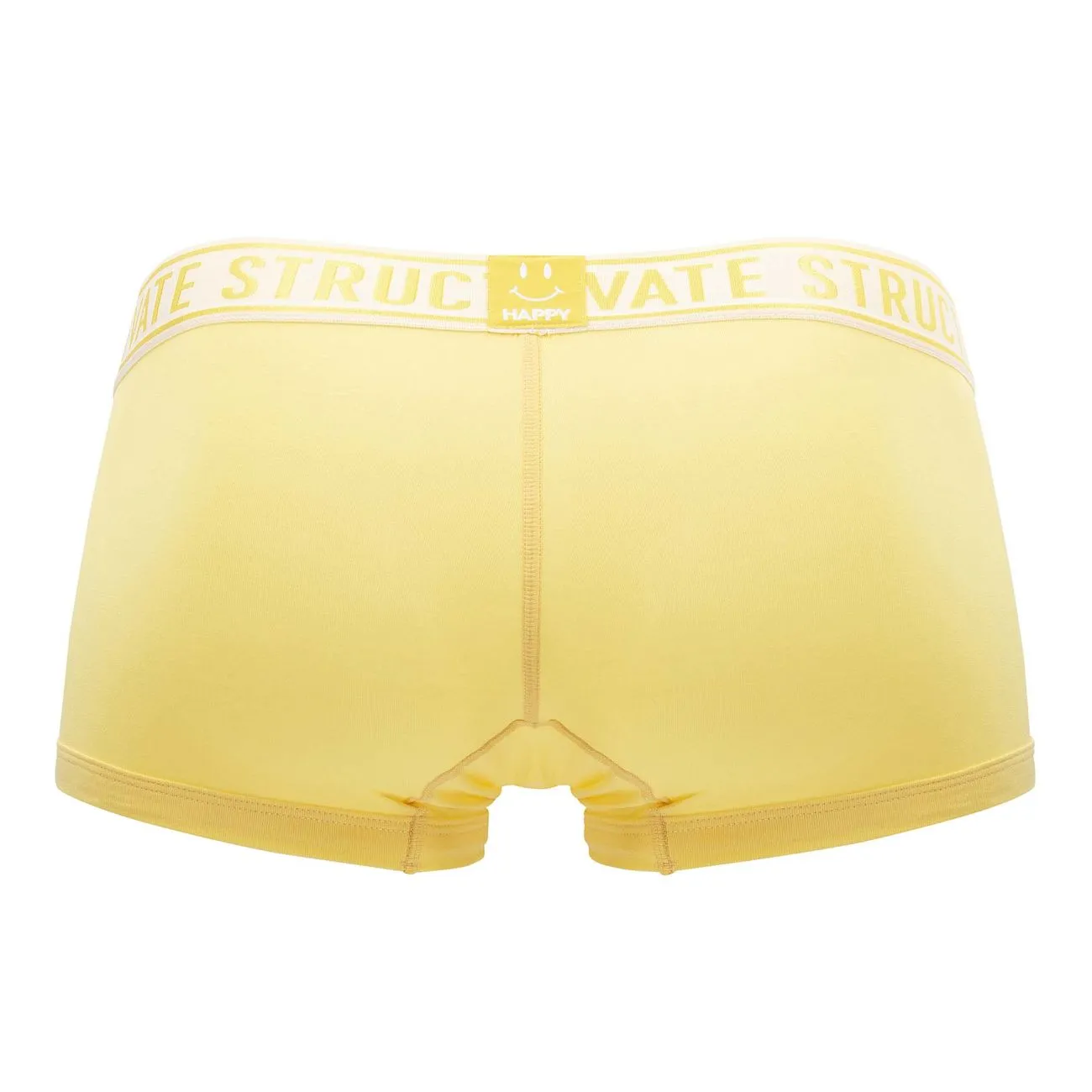 Private Structure EPUT4386 Pride 2PK Mid Waist Trunks Color Yellow-Blue