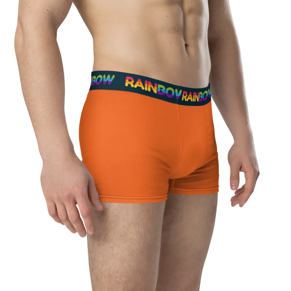 Rainbow Orange Boxer Briefs