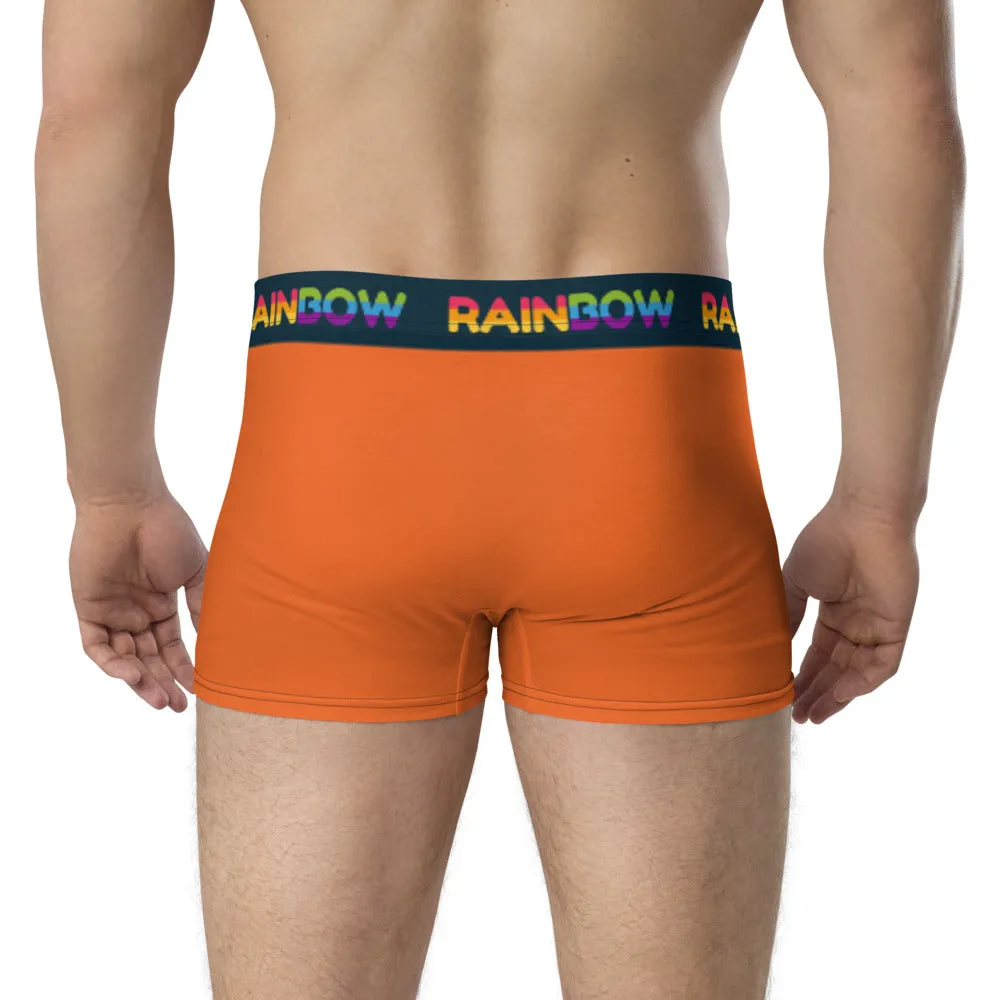 Rainbow Orange Boxer Briefs