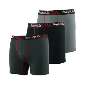 Reebok Men's Essential Boxer Briefs 3-Pack