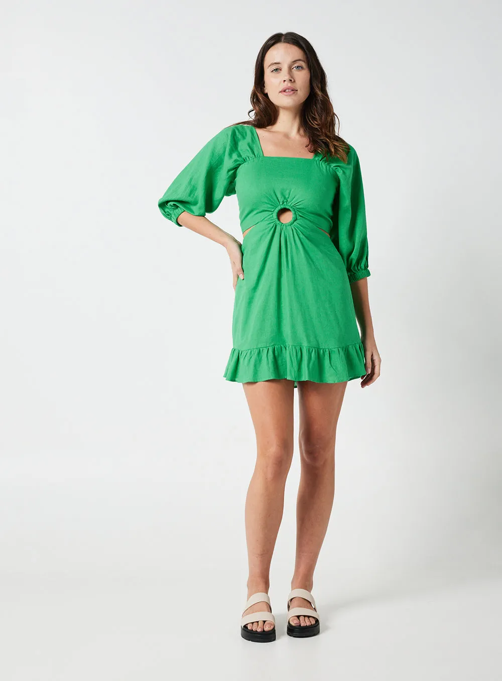 Rose Dress-GREEN